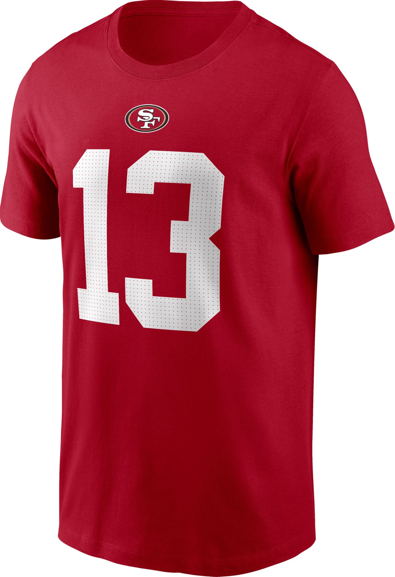 Nike Men's San Francisco 49ers Brock Purdy #13 Red T-Shirt product image
