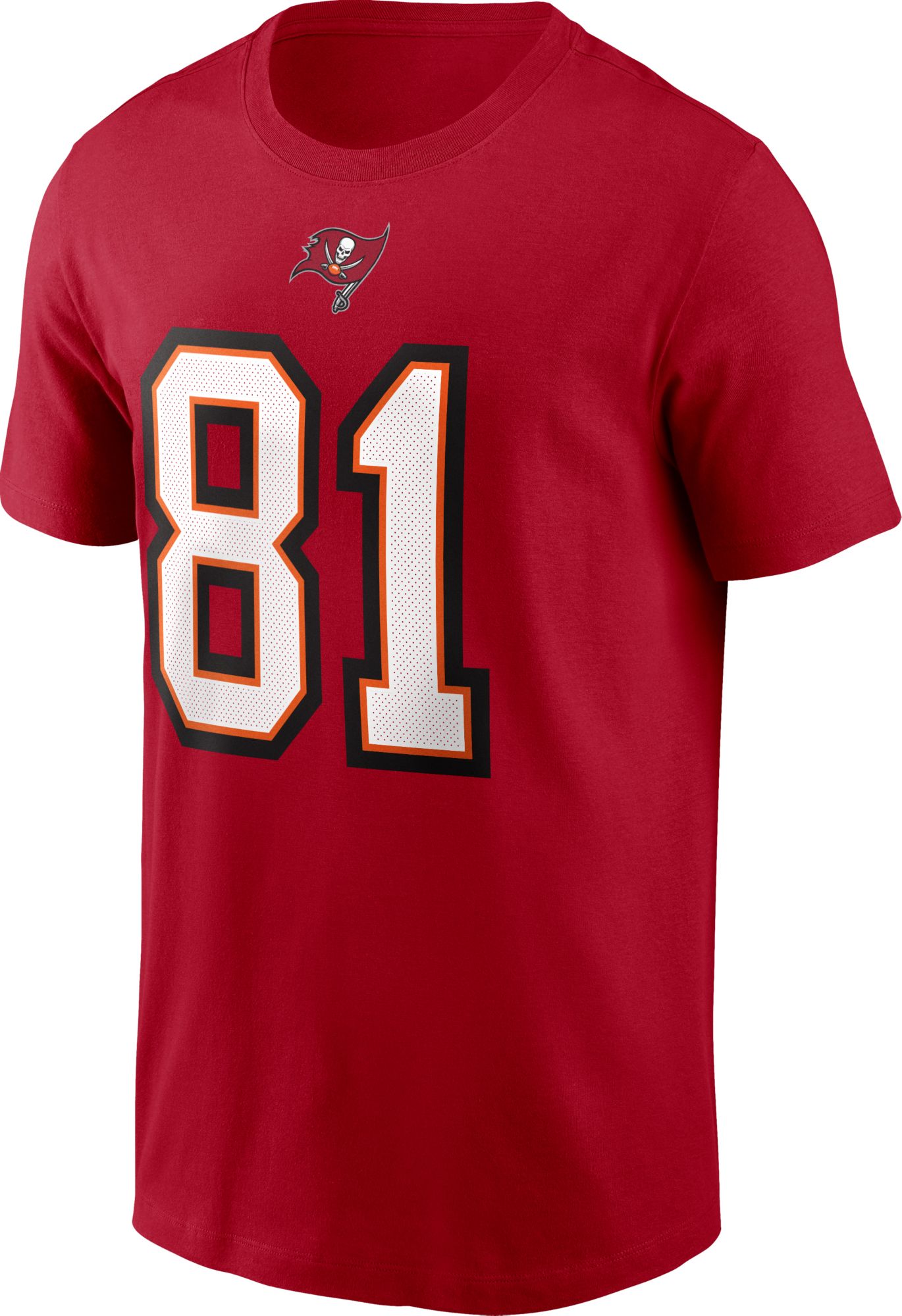 Nike Men's Tampa Bay Buccaneers Antonio Brown #81 Red T-Shirt product image