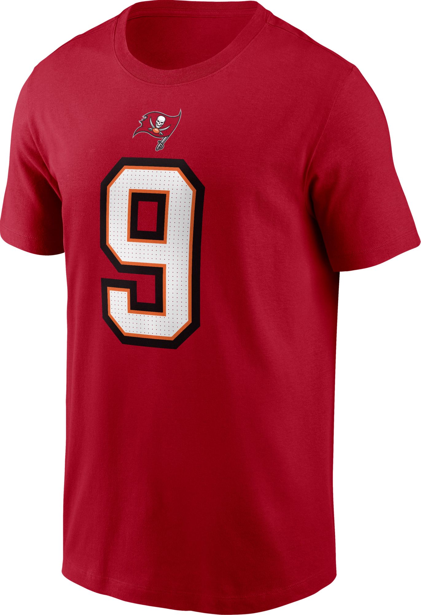 Nike Men's Tampa Bay Buccaneers Draft Pick #1 Red T-Shirt product image