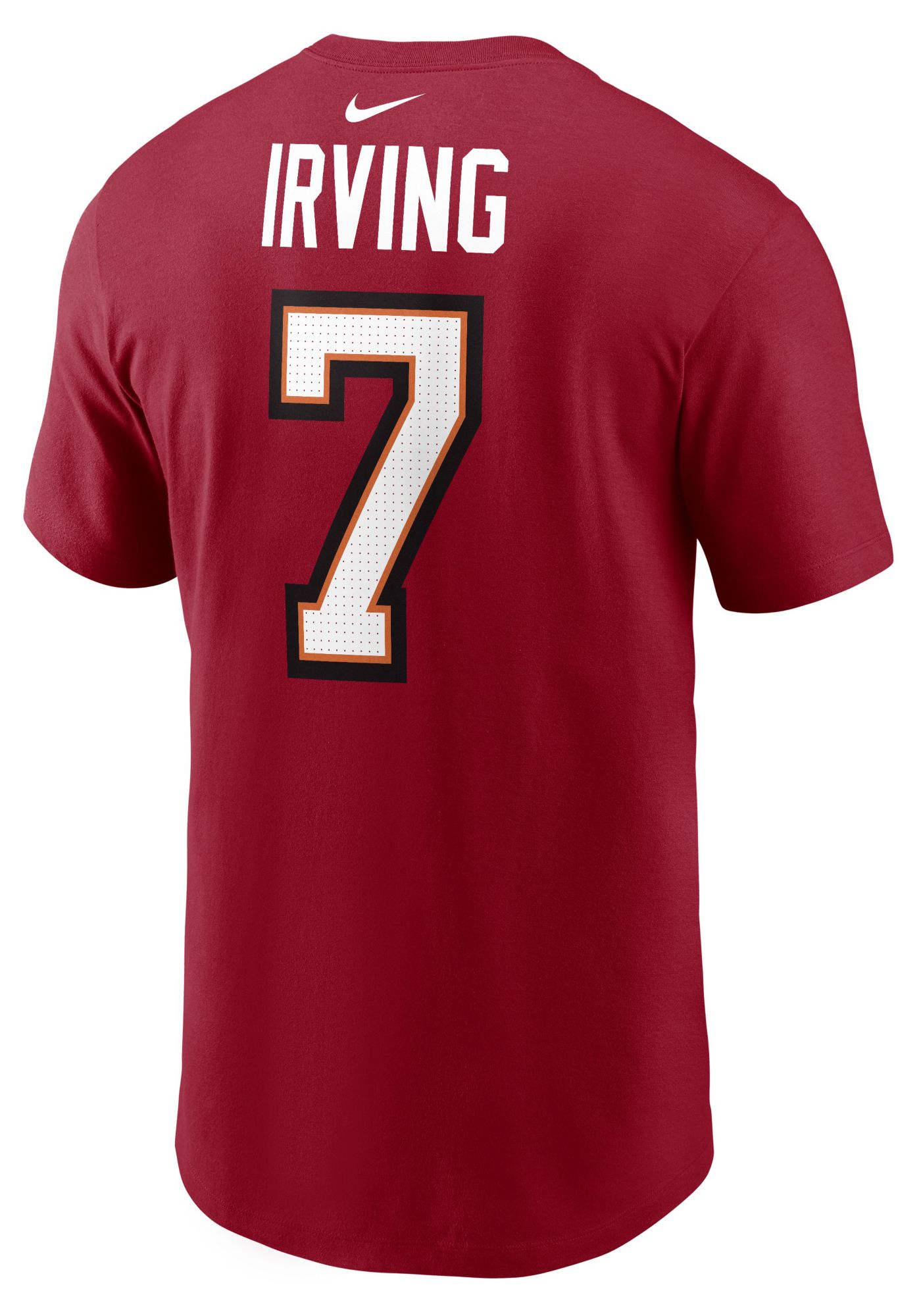 Nike Men's Tampa Bay Buccaneers Red Bucky Irving #7 T-Shirt