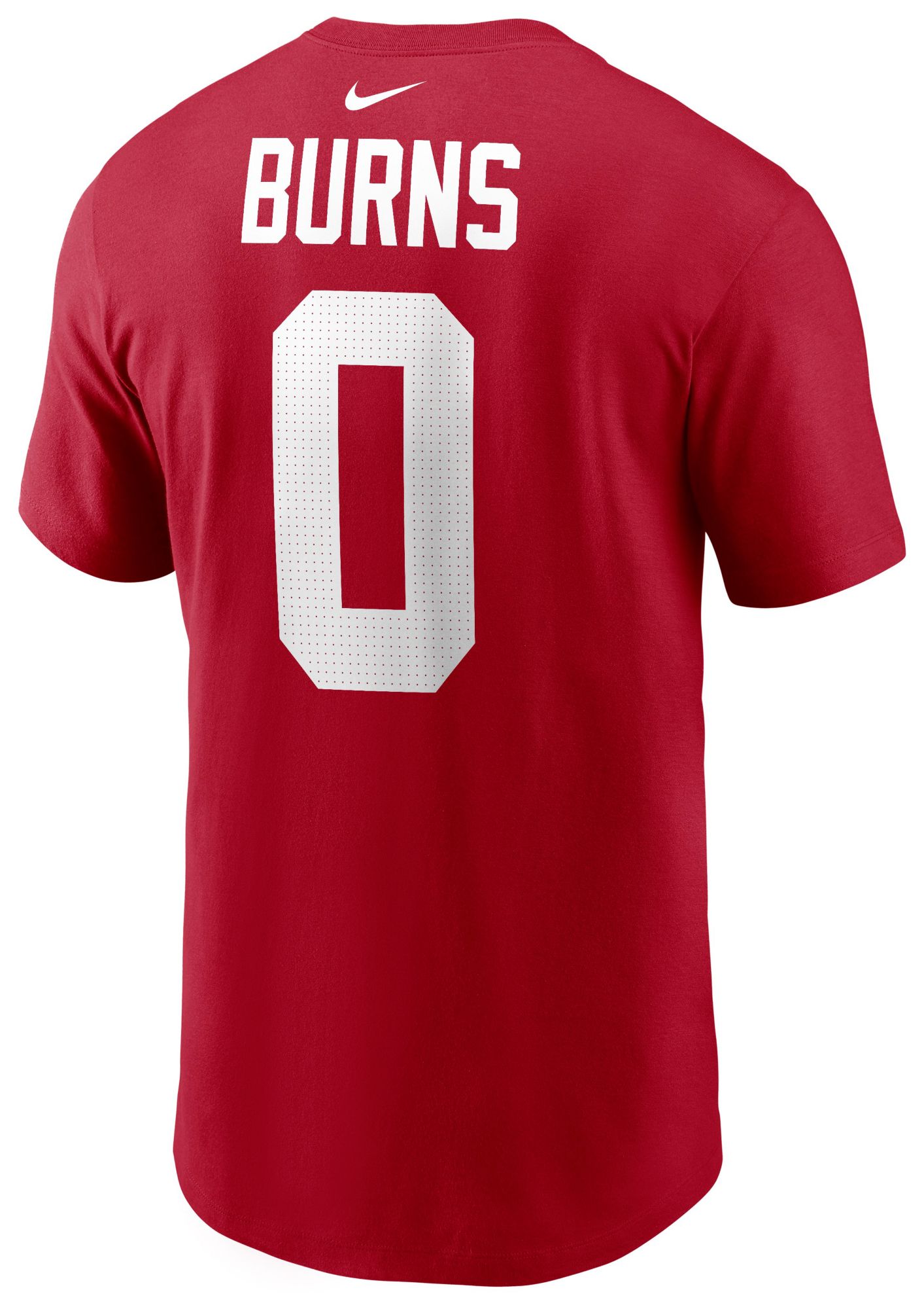 Nike Men's New York Giants Brian Burns #0 Red T-Shirt product image