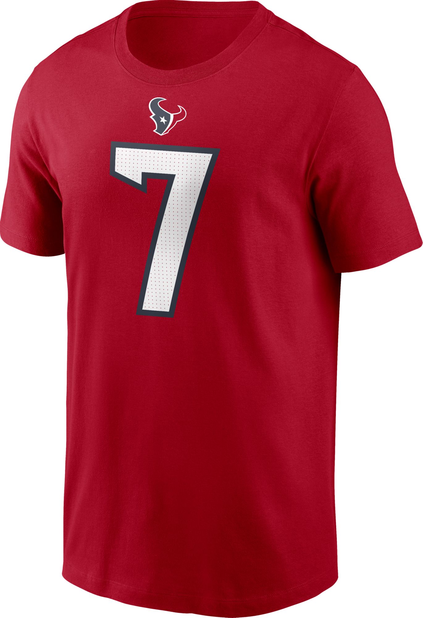 Nike Men's Houston Texans CJ Stroud #7 Red T-Shirt product image