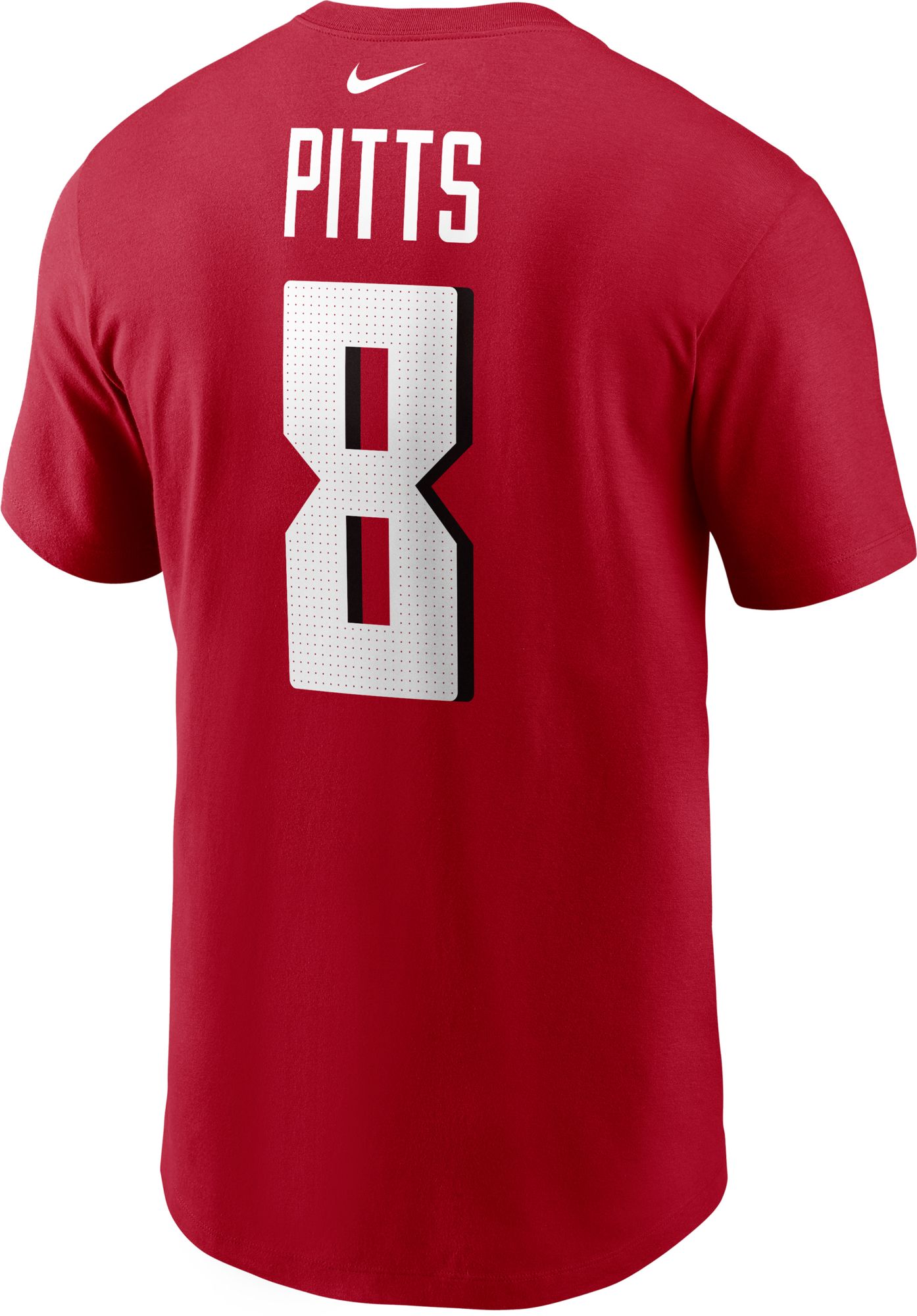 Nike Men's Atlanta Falcons Kyle Pitts #8 Red T-Shirt product image