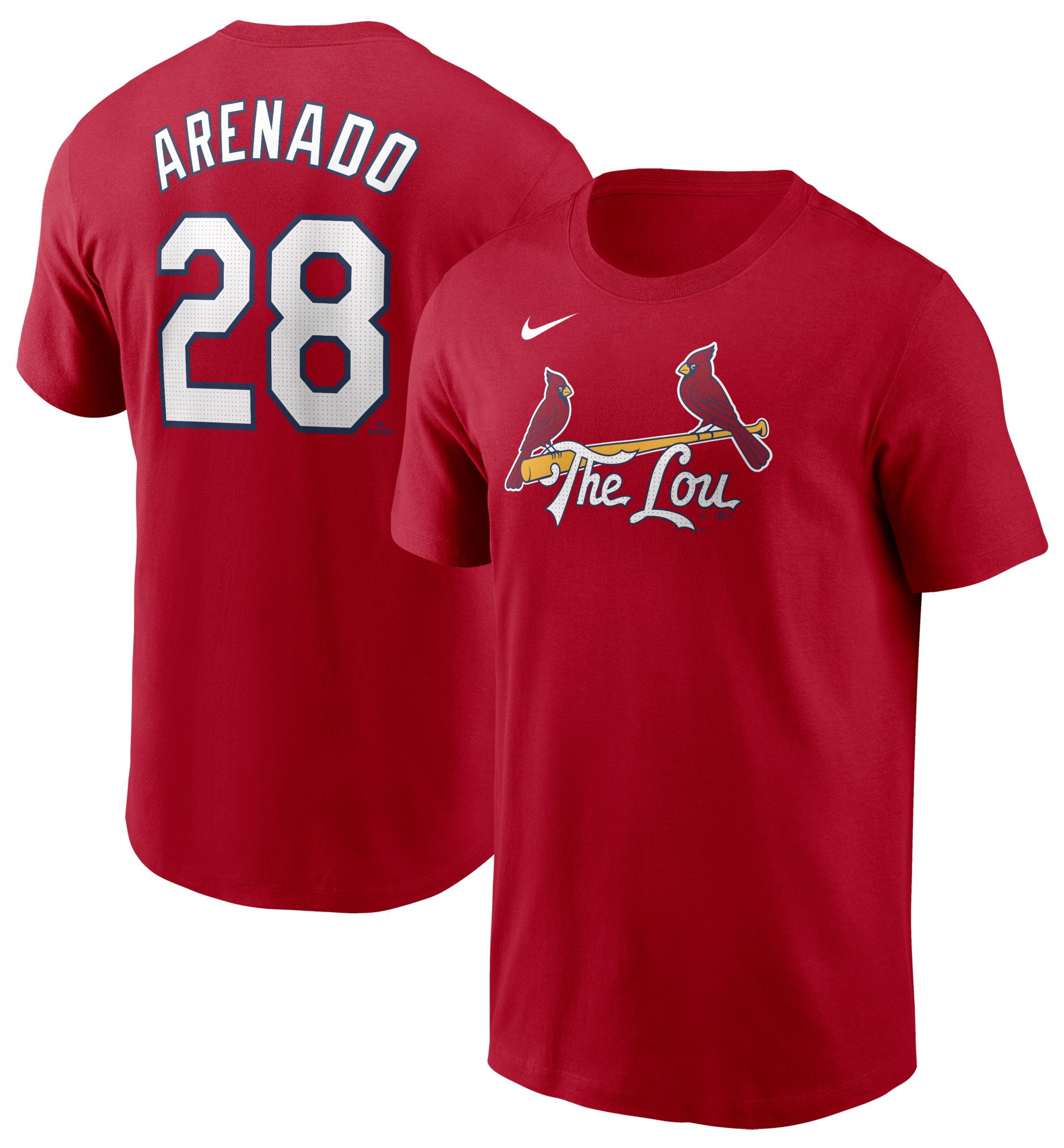Nike Men's St. Louis Cardinals City Connect Nolan Arenado #28 T-Shirt product image