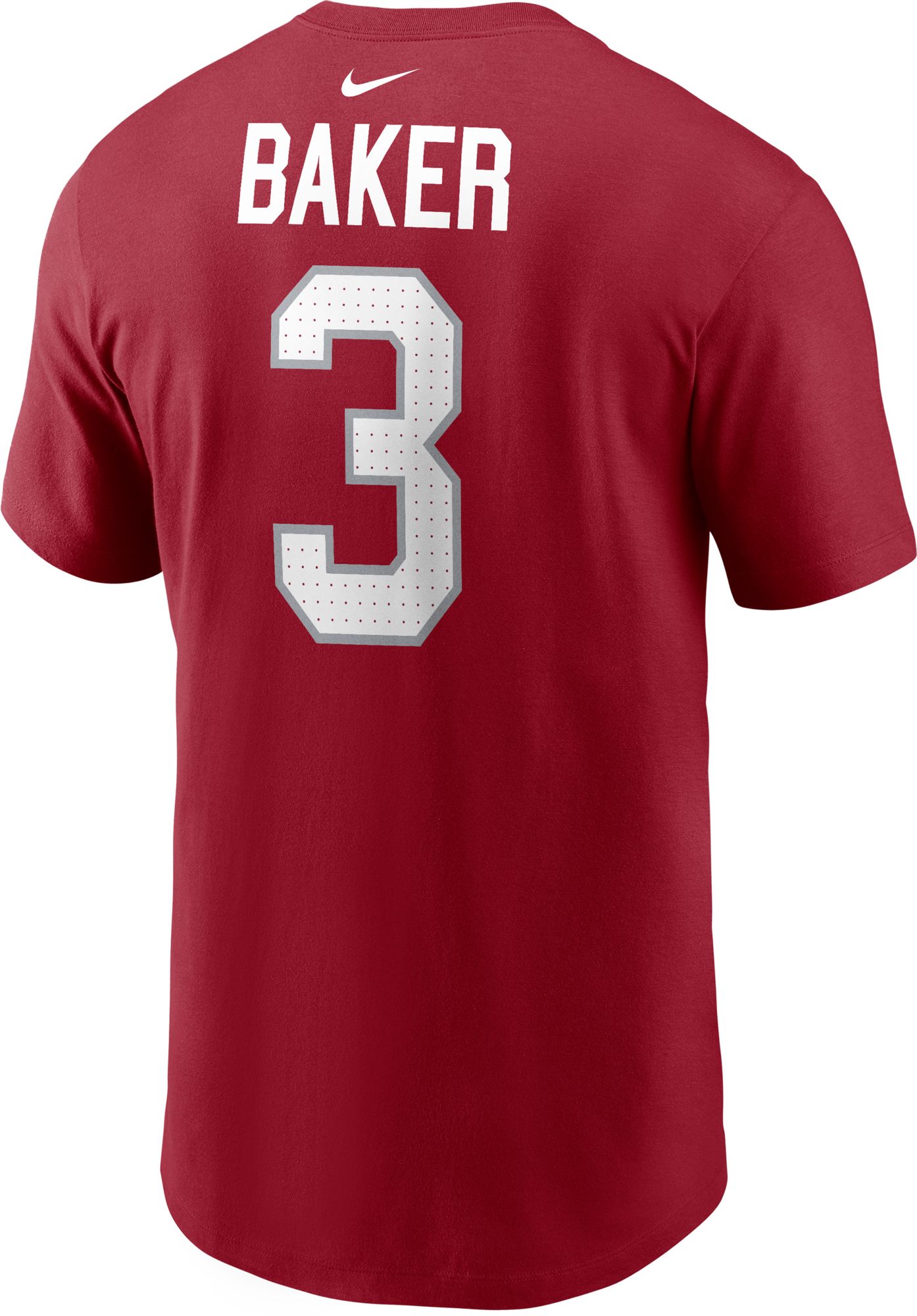 Nike Men's Arizona Cardinals Budda Baker #3 Red T-Shirt product image