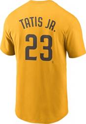 Nike Men's San Diego Padres Fernando Tatis #23 Yellow T-Shirt product image