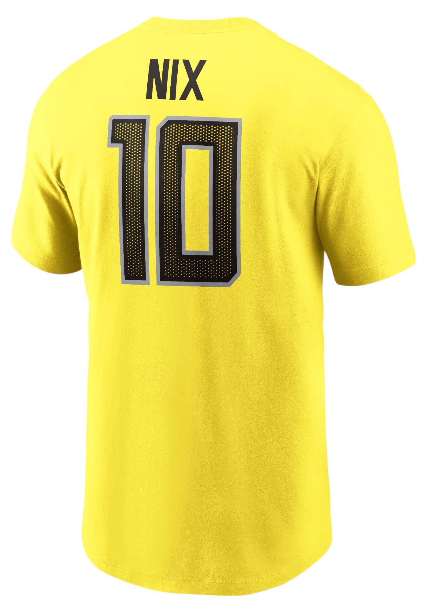 Nike Men's Oregon Ducks Bo Nix #10 Yellow T-Shirt product image