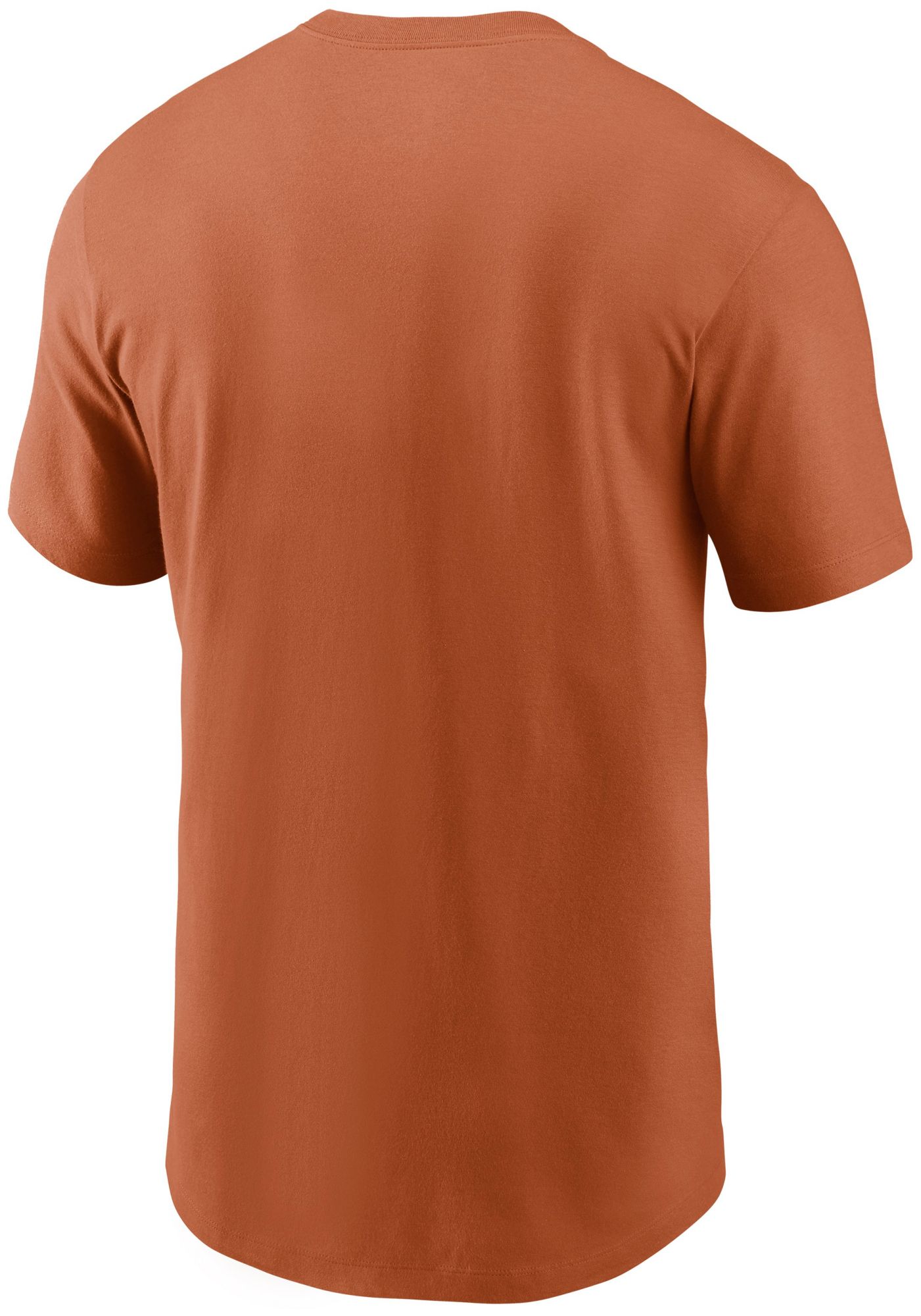 Nike Men's Texas Longhorns Desert Orange Cotton Legacy Arch T-Shirt product image