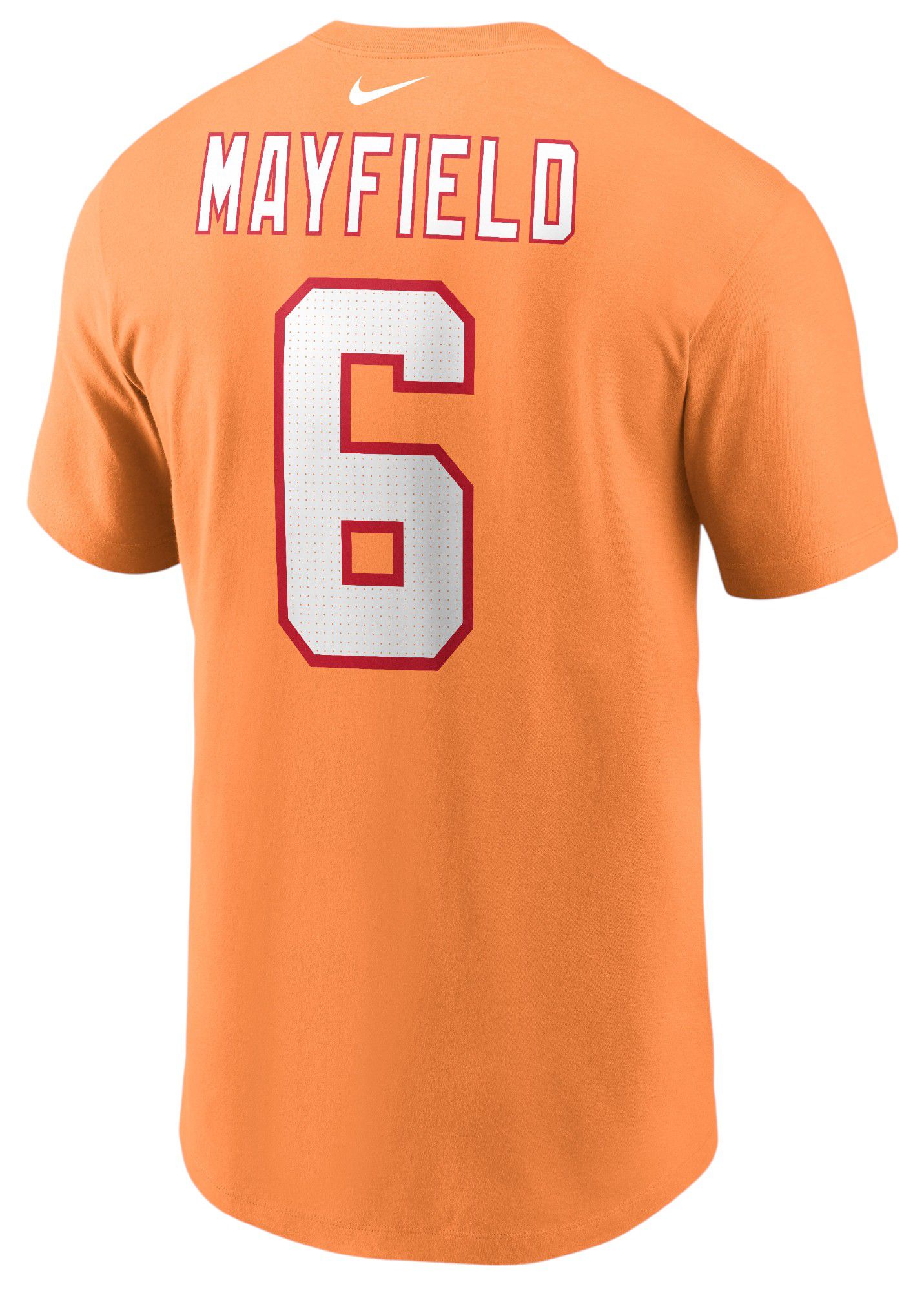 Nike Men's Tampa Bay Buccaneers Baker Mayfield #6 Orange Alternate T-Shirt product image