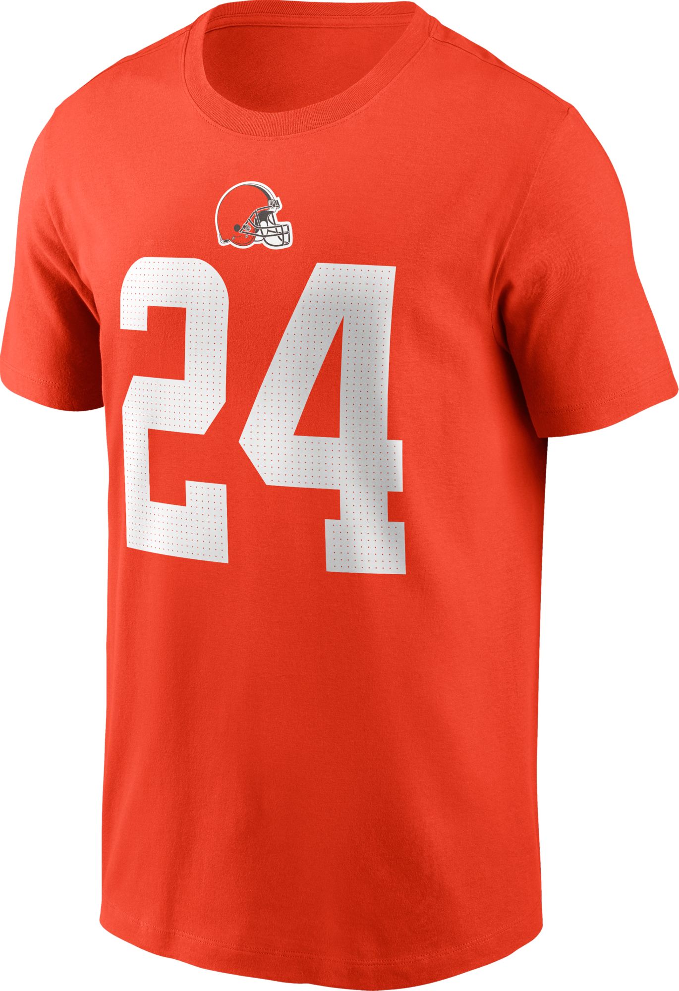 Nike Men's Cleveland Browns Nick Chubb #24 Orange T-Shirt product image