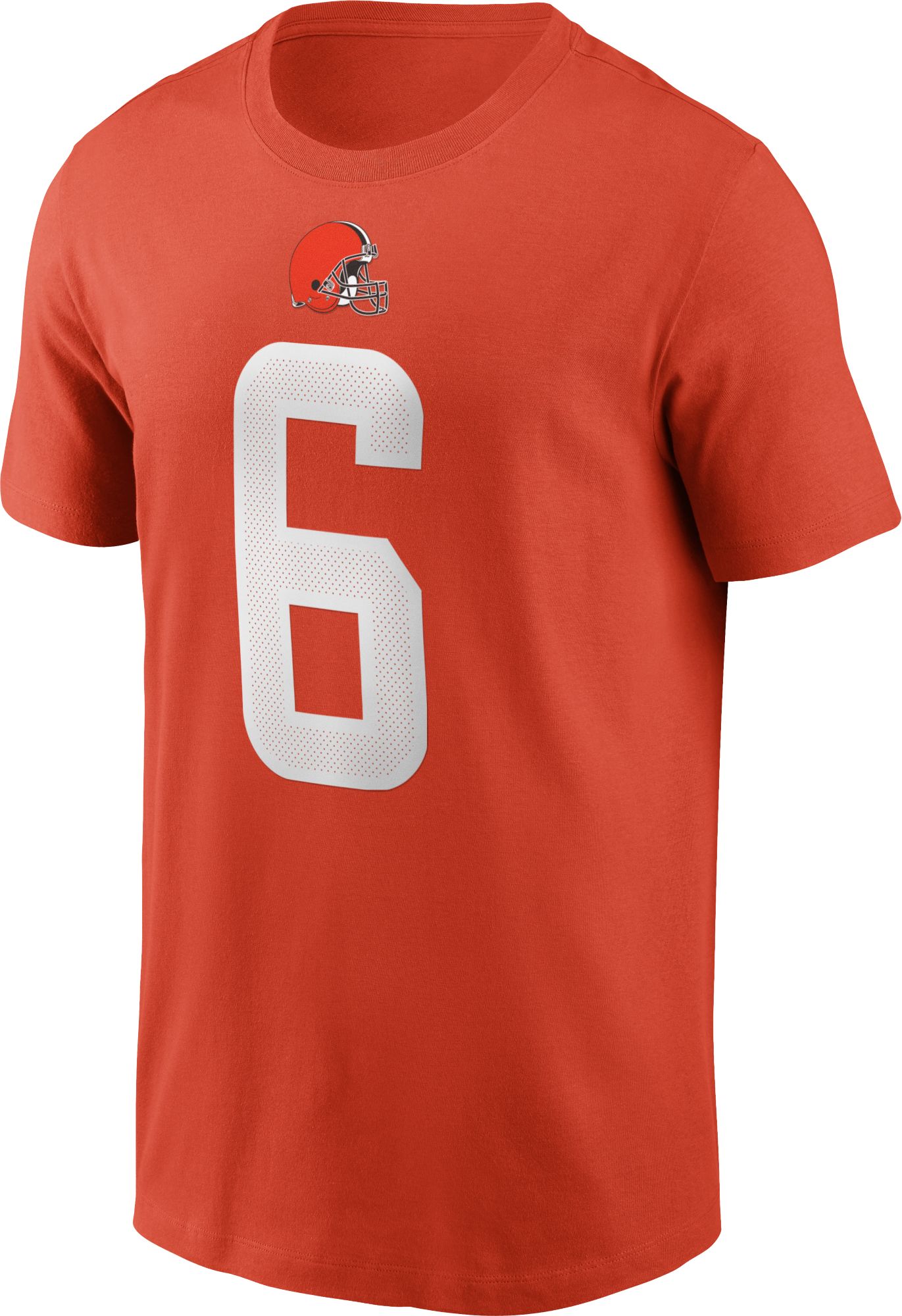 Nike Men's Cleveland Browns Baker Mayfield #6 Orange T-Shirt product image