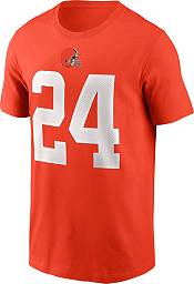 Nike Men's Cleveland Browns Nick Chubb #24 Logo Orange T-Shirt product image