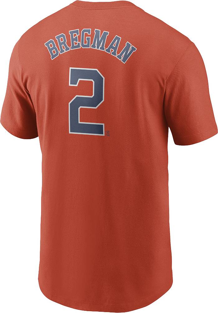 Alex Bregman Houston Astros Nike Alternate Replica Player Name Jersey -  Orange