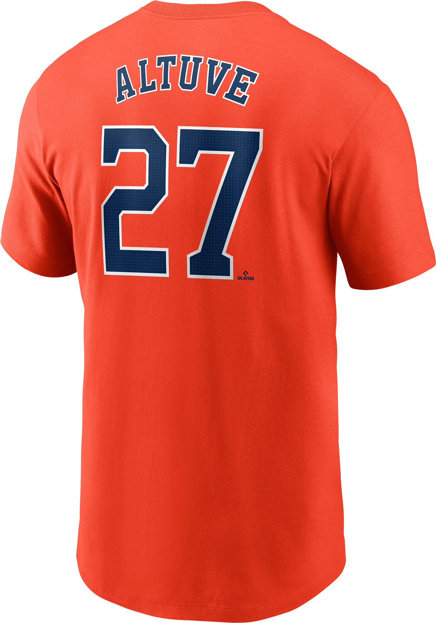 Nike Men's Houston Astros José Altuve #27 Orange T-Shirt product image