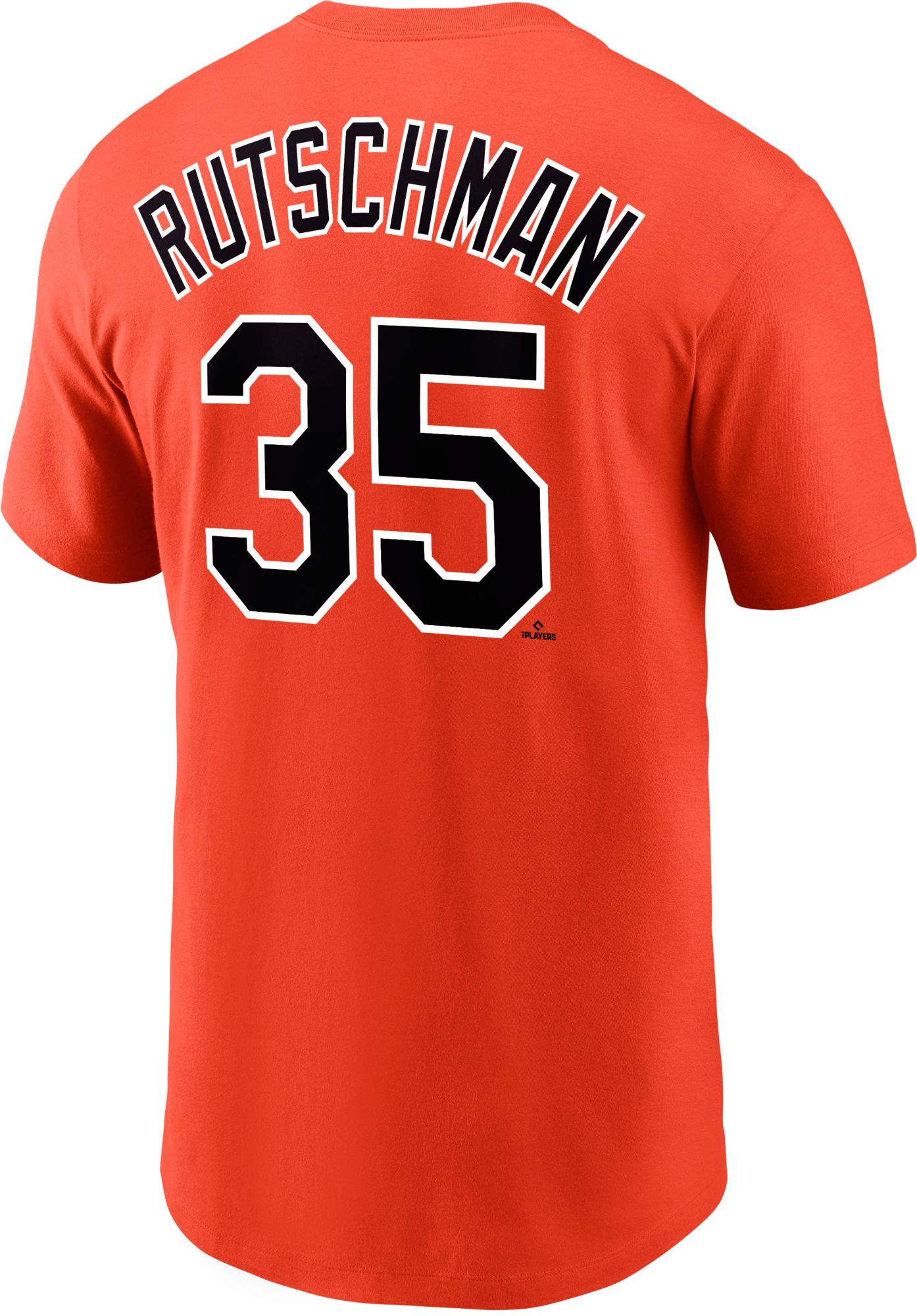 Nike Men's Baltimore Orioles Adley Rutschman #35 Orange T-Shirt product image