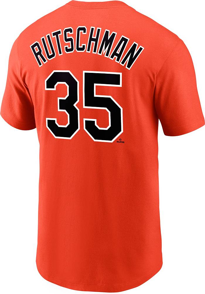 Baltimore Orioles Youth Adley Rutschman Orange S/S T- Shirt