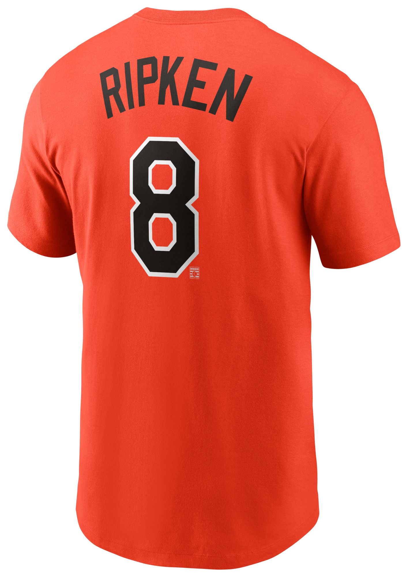 Nike Men's Baltimore Orioles Cal Ripken Jr. #8 Orange T-Shirt product image