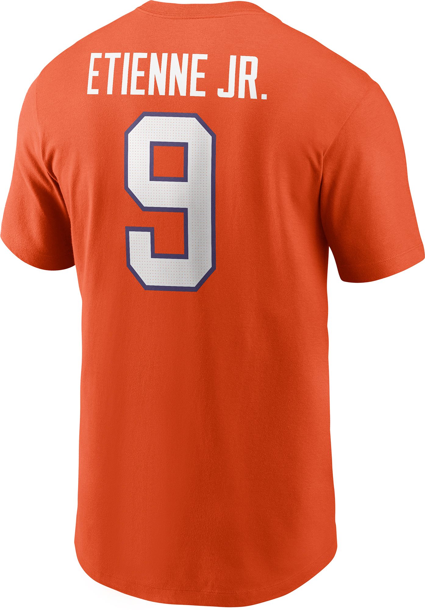 Nike Men's Clemson Tigers Travis Etienne Jr. #9 Orange Jersey T-Shirt product image