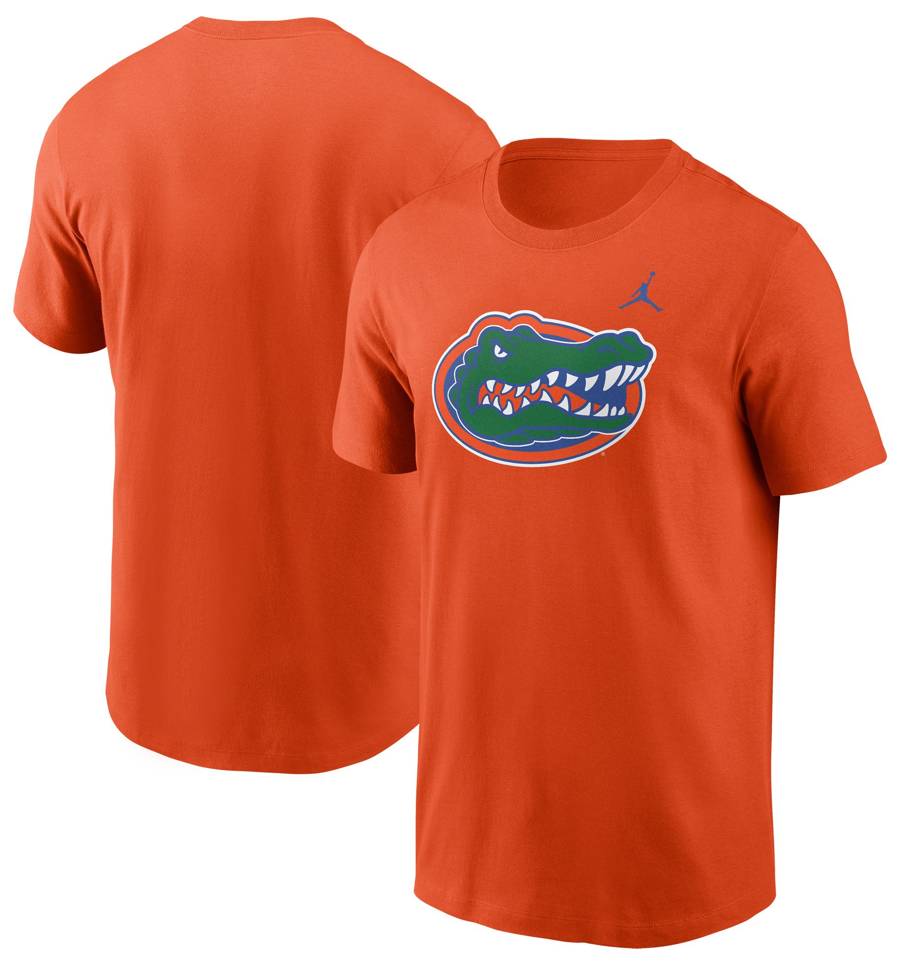 Jordan Men's Florida Gators Orange Cotton Logo T-Shirt product image
