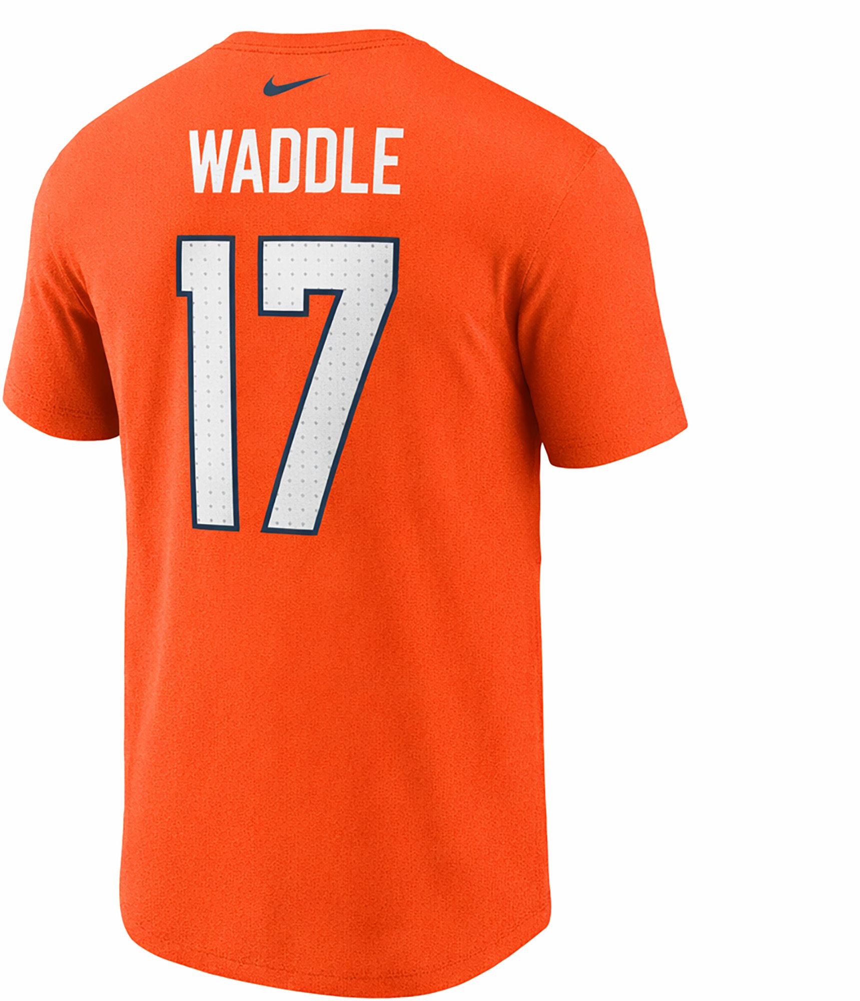 Nike Men's Denver Broncos Jaylen Waddle #17 Orange T-Shirt product image