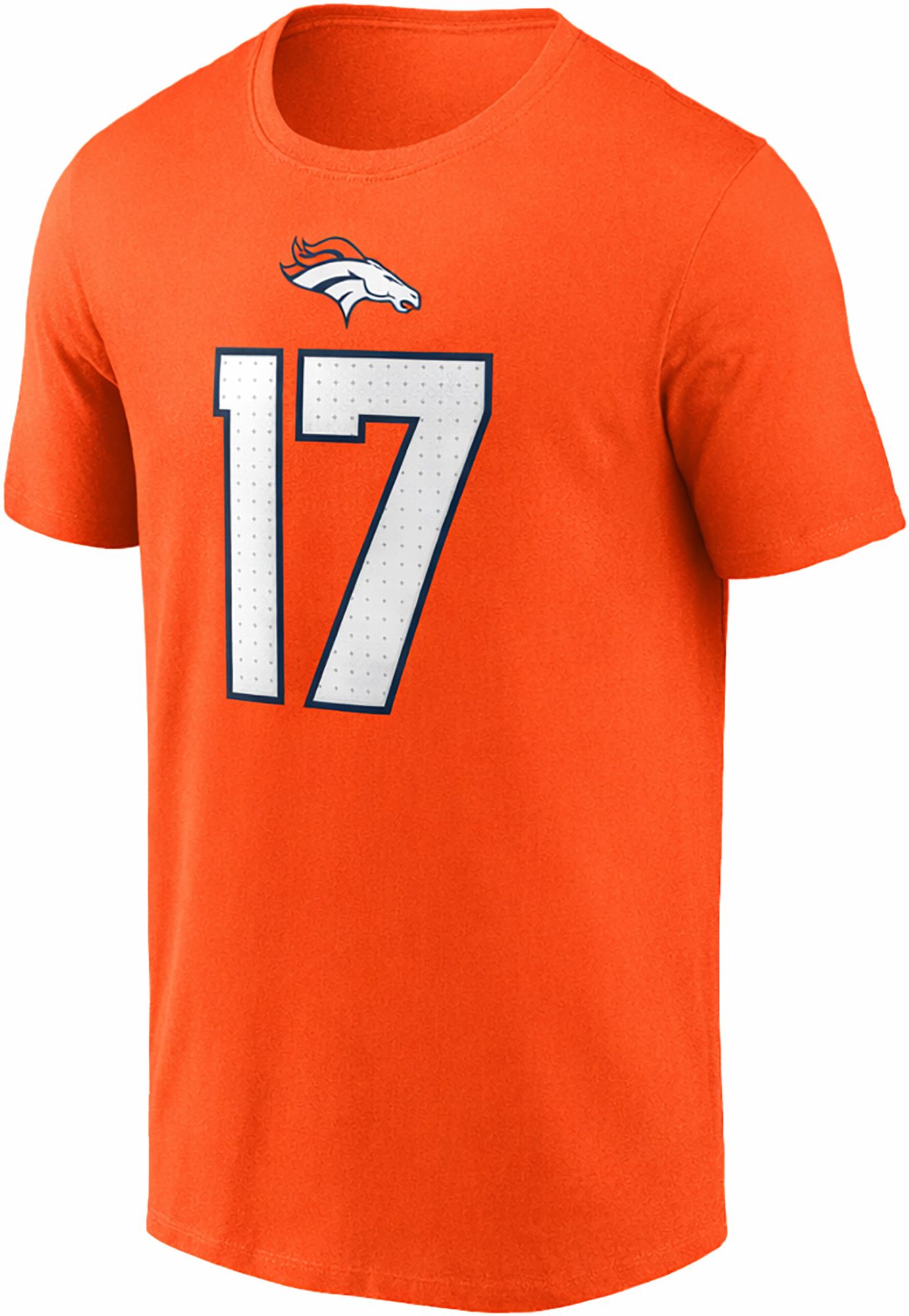 Nike Men's Denver Broncos Jaylen Waddle #17 Orange T-Shirt product image