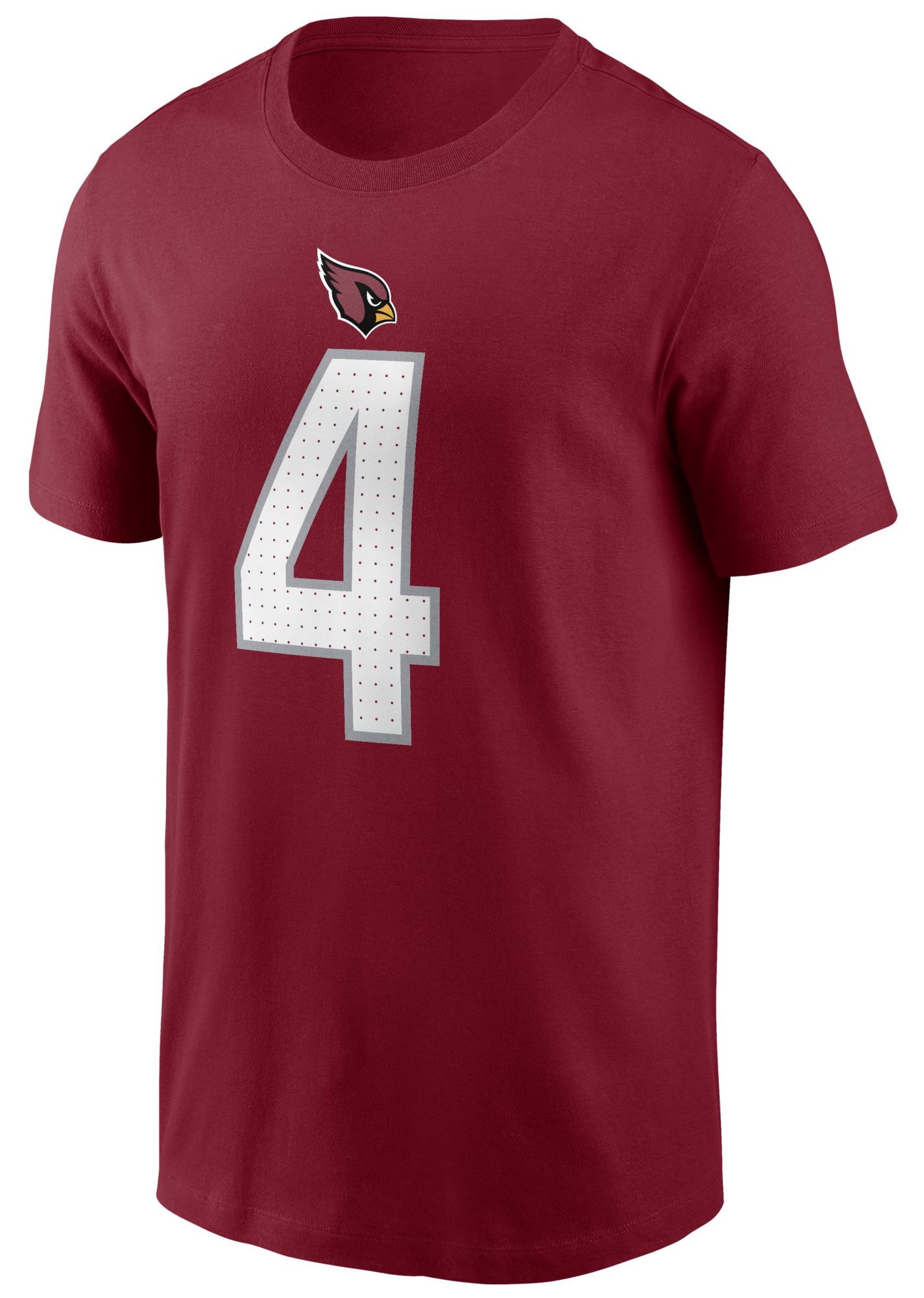 Nike Men's Arizona Cardinals Red Jeremiyah Love #4 T-Shirt