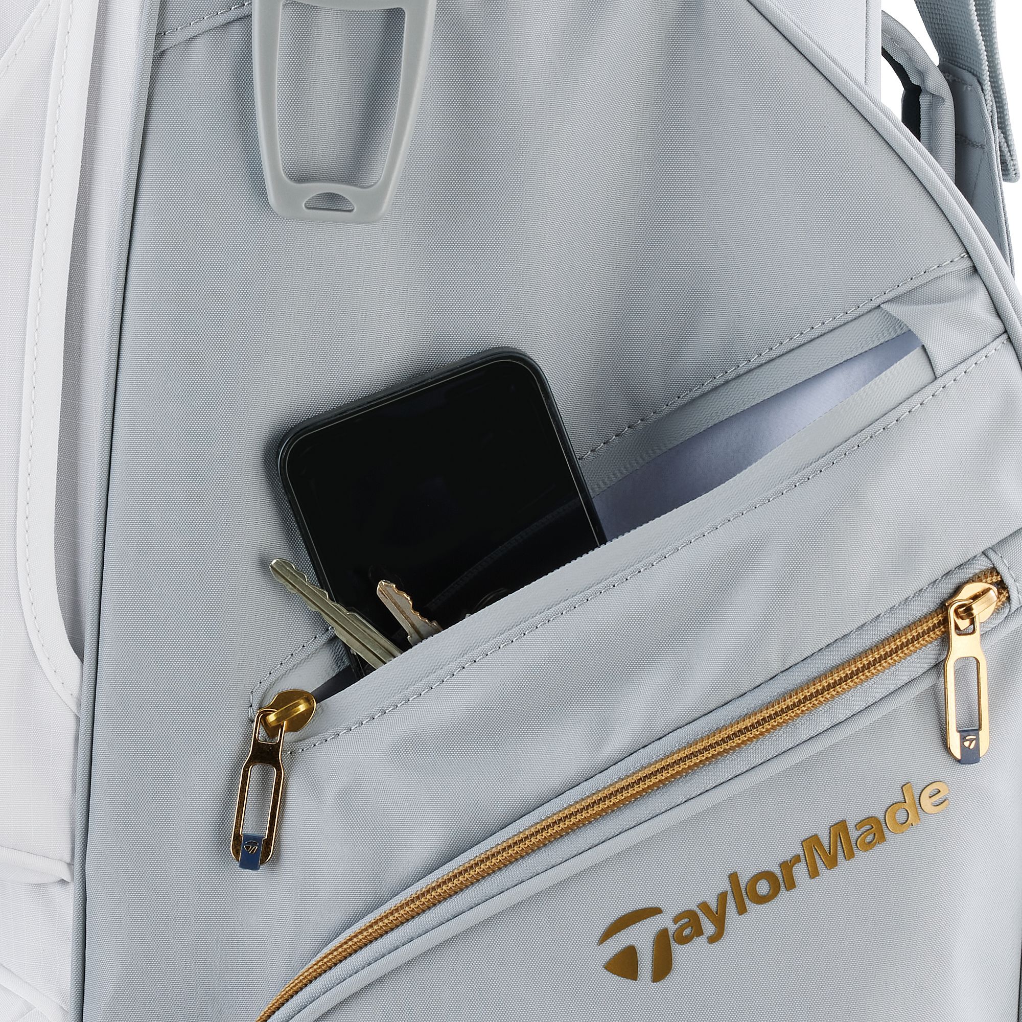 TaylorMade Women's Kalea Gold Cart Bag 10-Piece Complete Set product image
