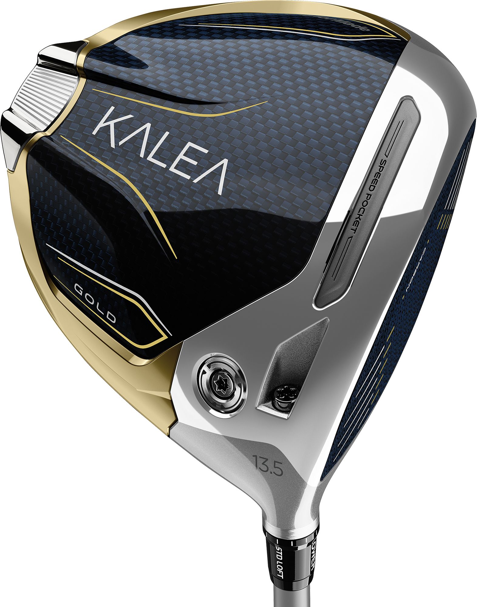 TaylorMade Women's Kalea Gold Cart Bag 10-Piece Complete Set product image