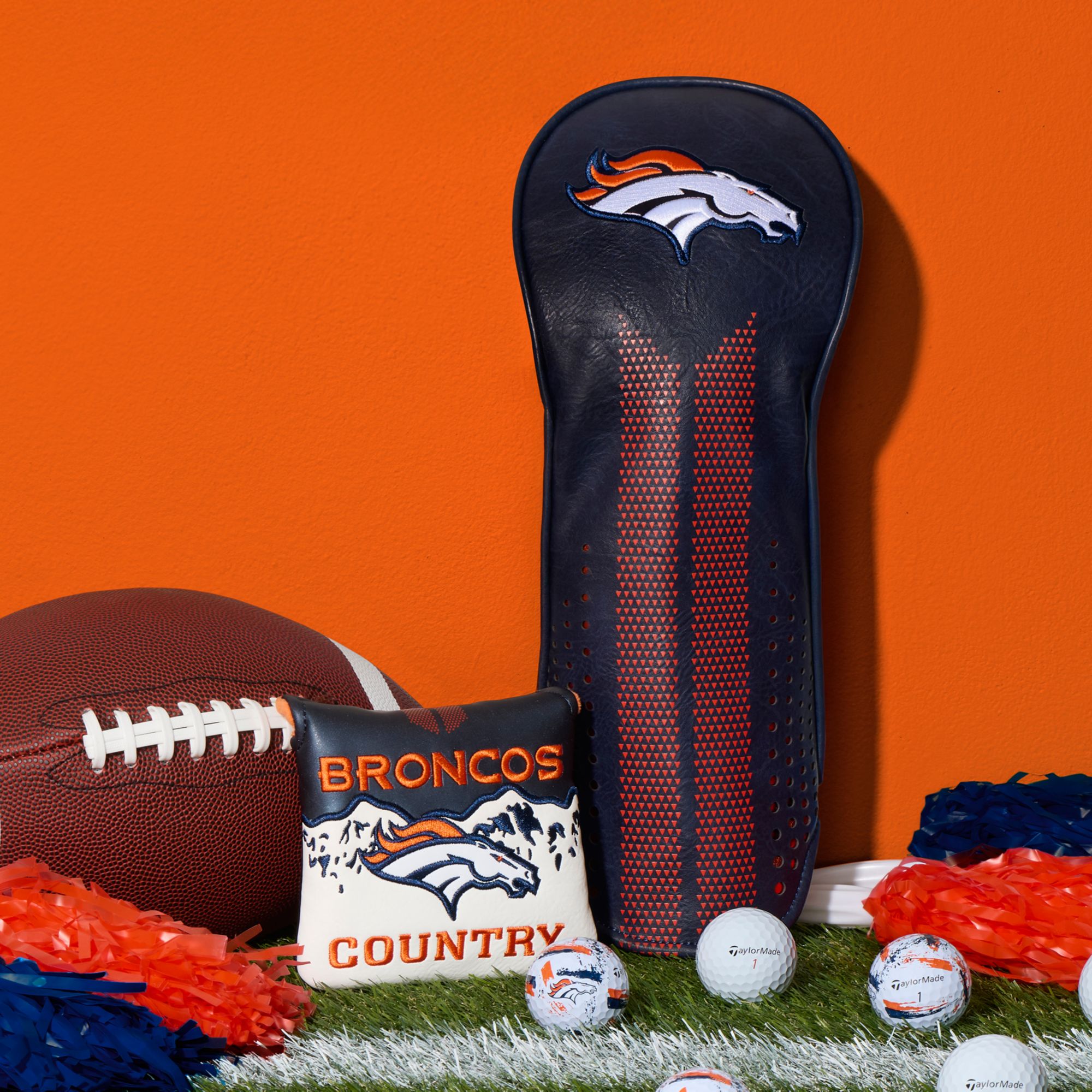 TaylorMade Denver Broncos Mallet Putter Headcover product image