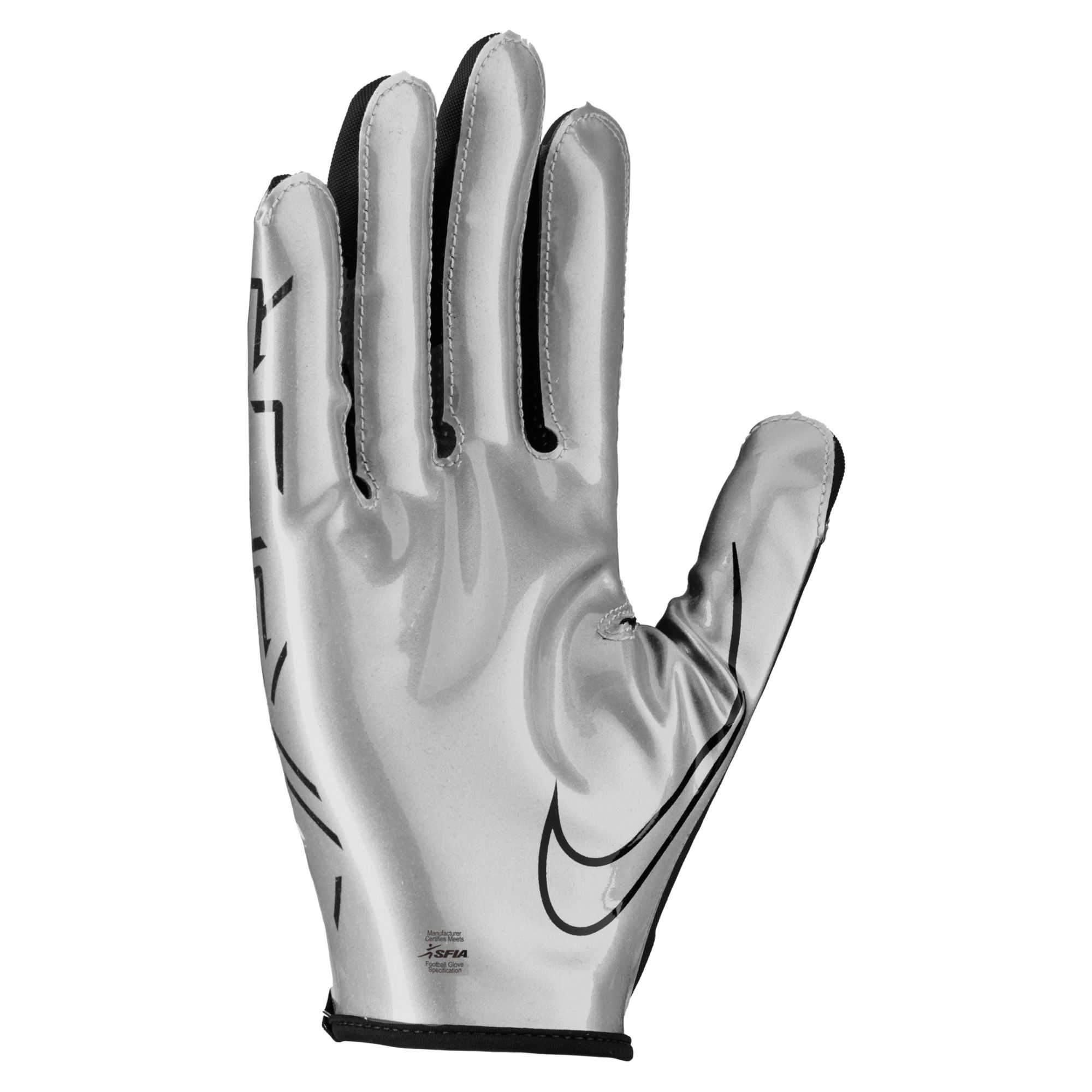 Nike Adult Vapor Jet Metallic 7.0 Football Gloves product image