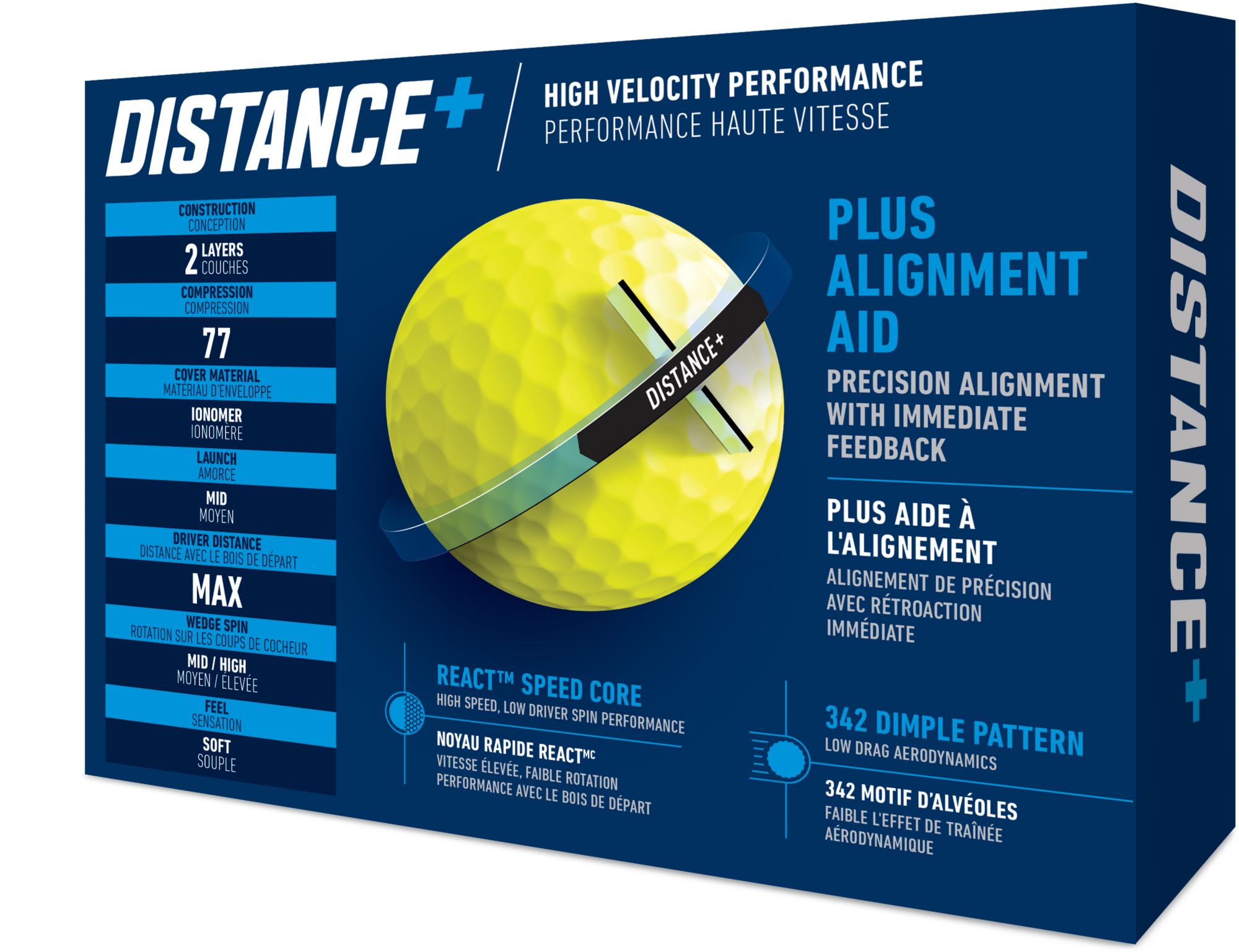 TaylorMade Distance+ Golf Balls product image