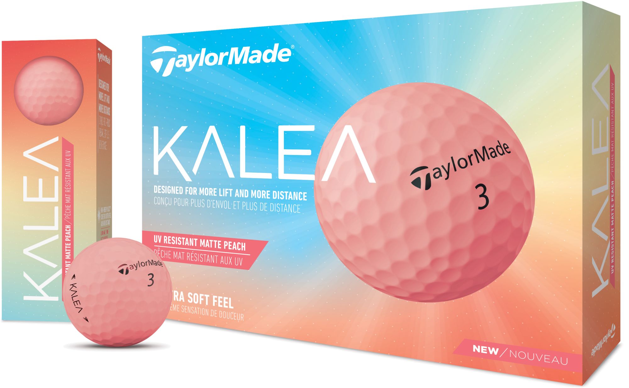 TaylorMade 2022 Kalea Peach Golf Balls product image