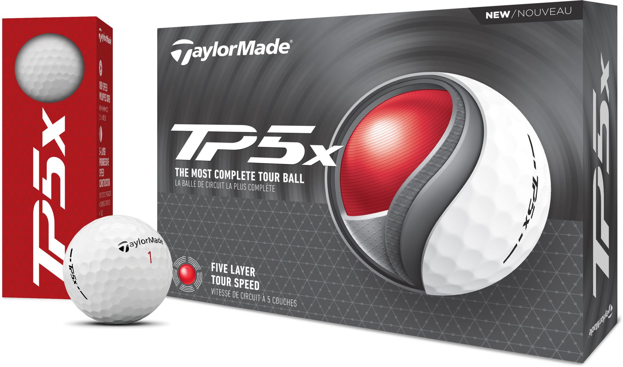 TaylorMade 2024 TP5X Golf Balls product image
