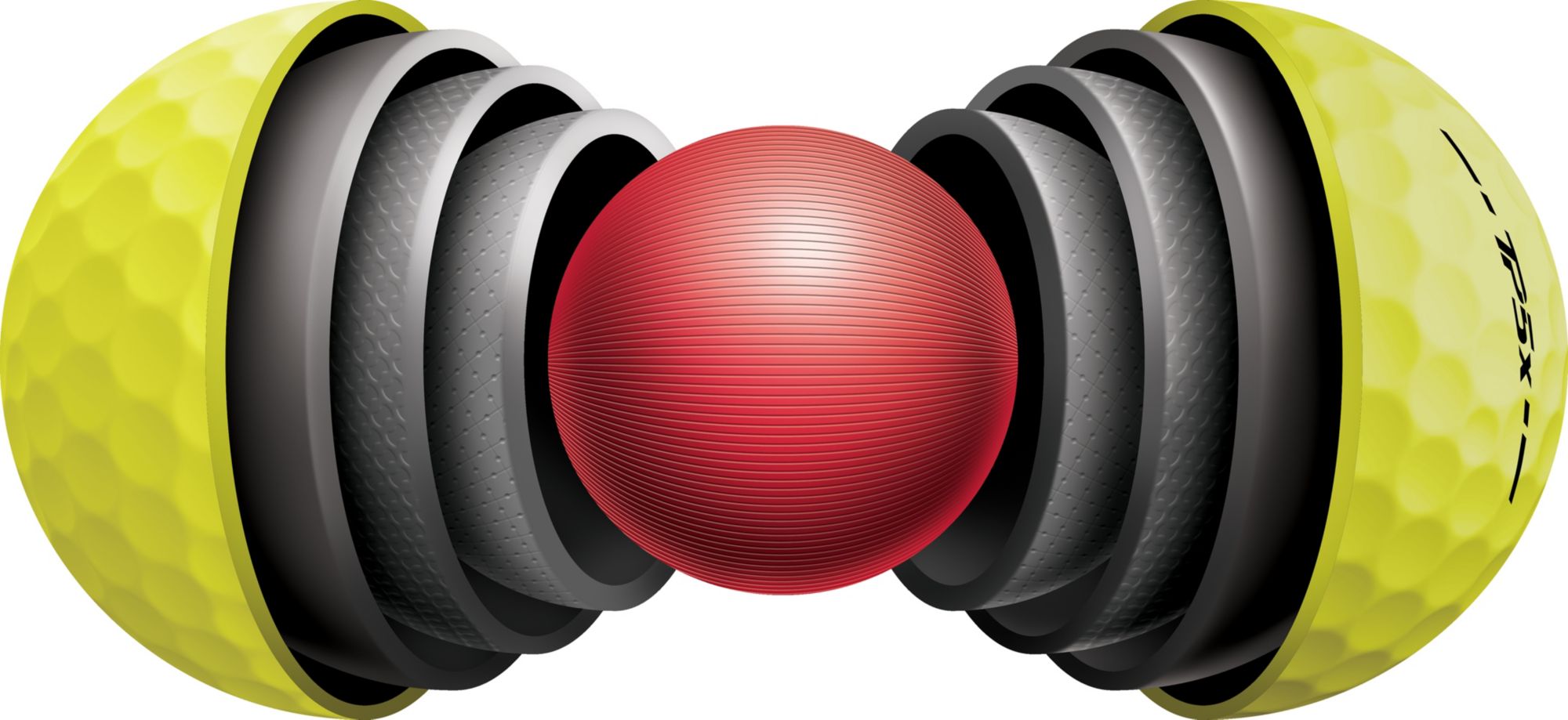 TaylorMade 2024 TP5X Golf Balls product image