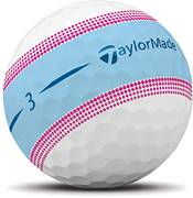 TaylorMade 2022 Tour Response Blue/Pink Stripe Golf Balls product image