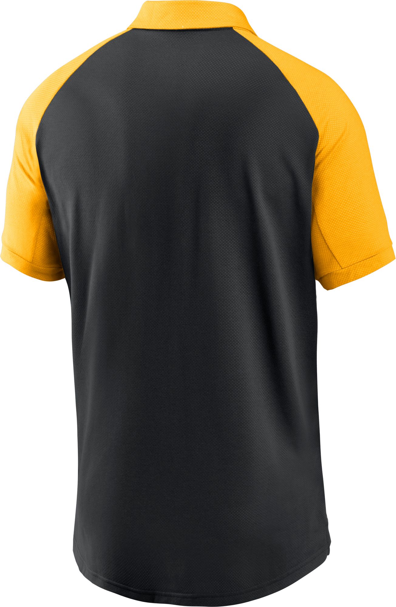 Nike Men's Pittsburgh Pirates Black Dri-FIT Legacy Raglan Polo product image