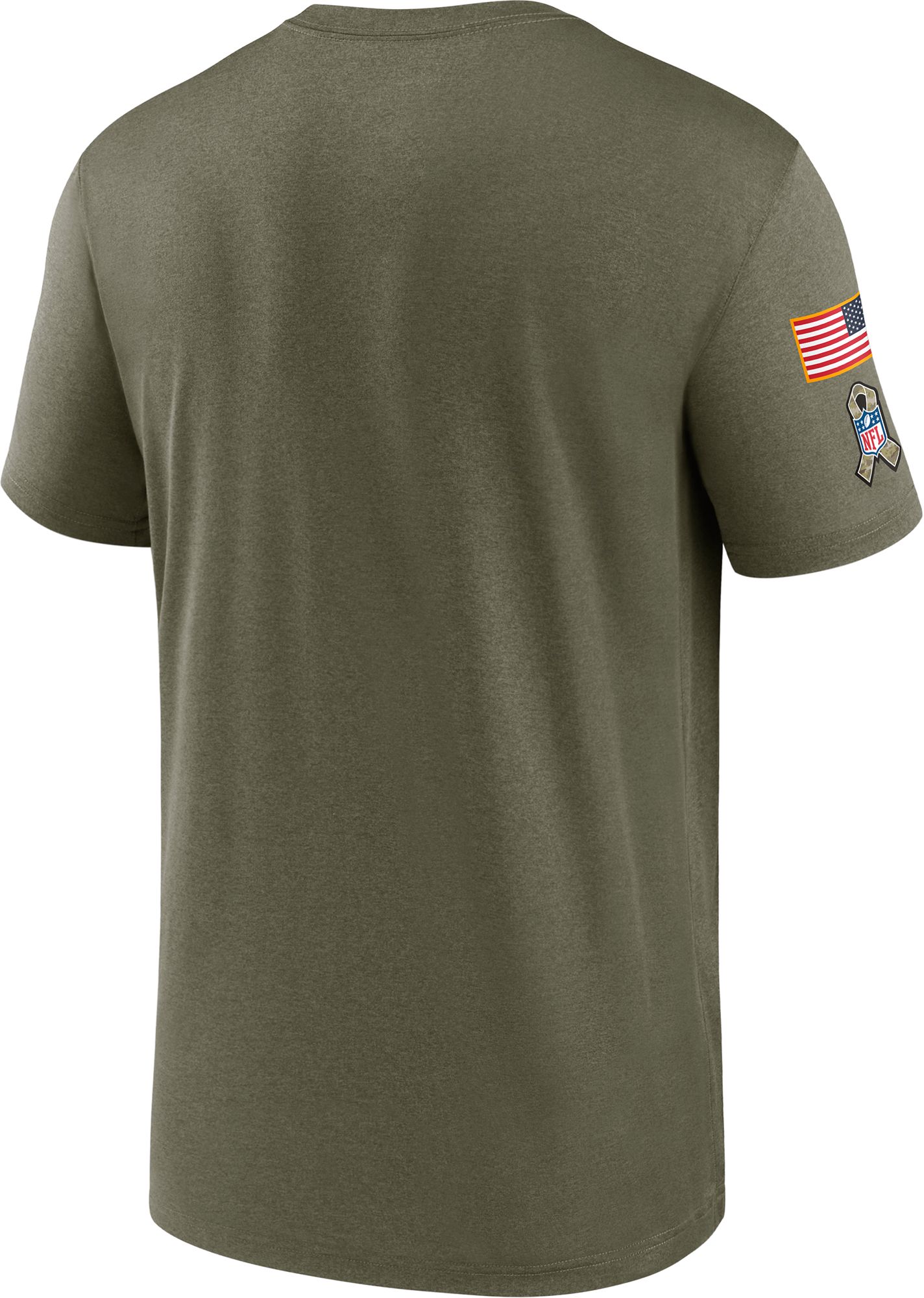 Nike Men's Los Angeles Rams Salute to Service Olive Legend T-Shirt product image