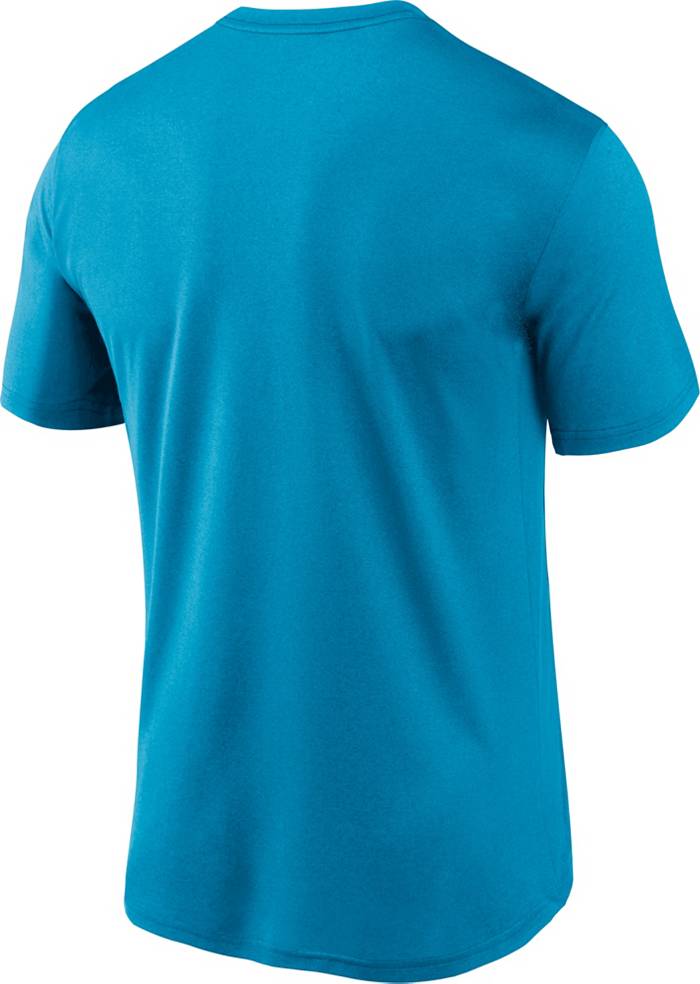 Nike Men's Carolina Panthers Sideline Dri-Fit Cotton T-Shirt