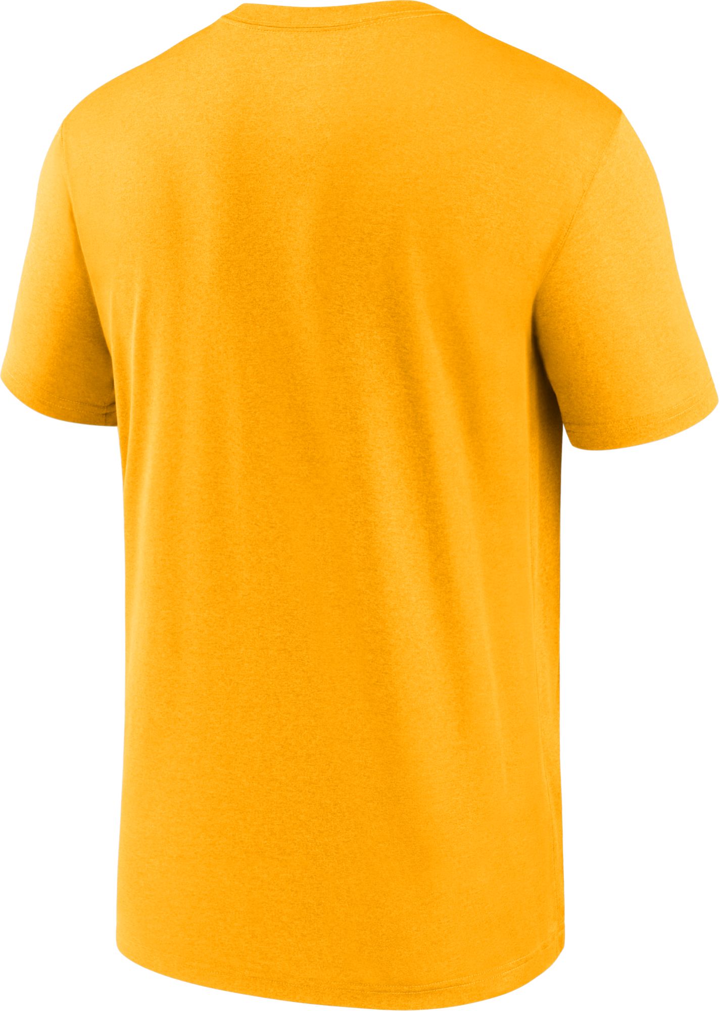 Nike Men's Pittsburgh Steelers Legend Logo Gold T-Shirt