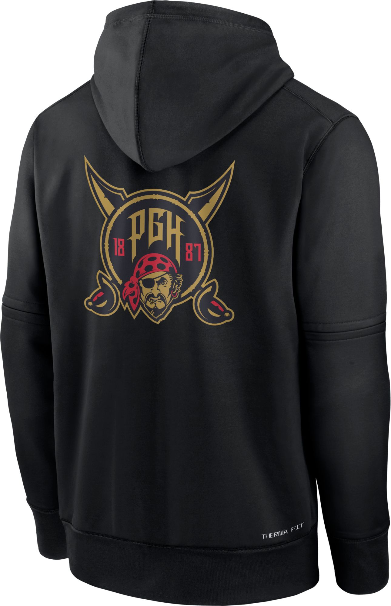 Nike Men's Pittsburgh Pirates 2026 City Connect Therma Authentic Collection Hoodie product image