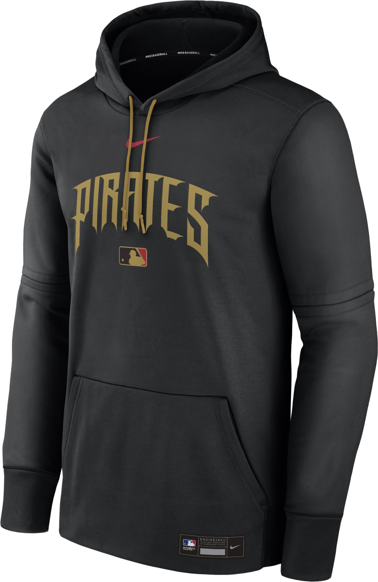 Nike Men's Pittsburgh Pirates 2026 City Connect Therma Authentic Collection Hoodie product image