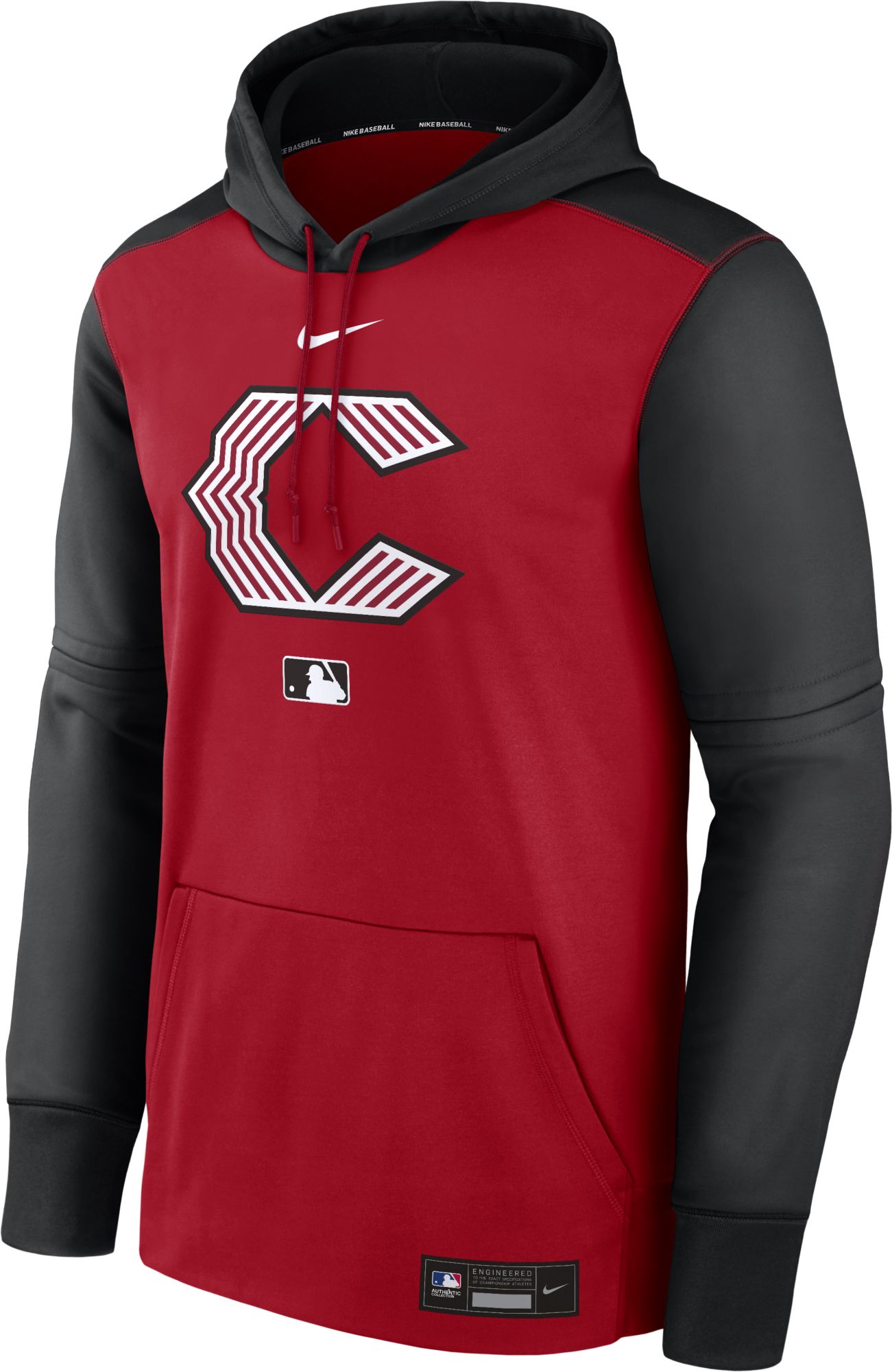 Nike Men's Cincinnati Reds 2026 City Connect Therma Authentic Collection Hoodie product image