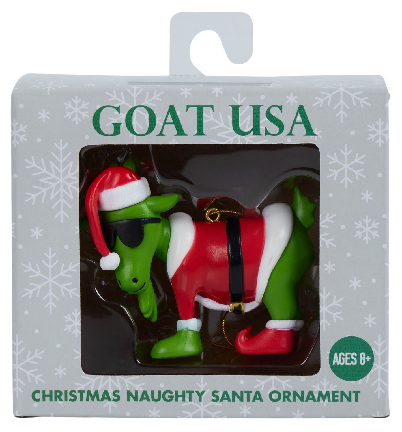 GOAT USA Naughty Santa Ornament product image
