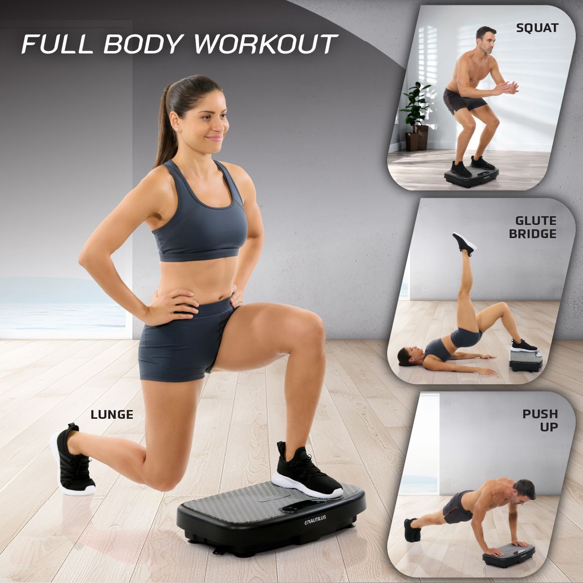 Nautilus Vibratone Pro Vibration Plate