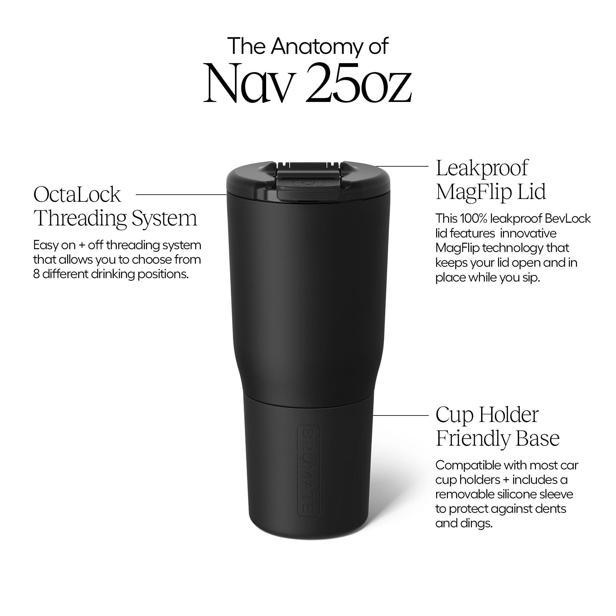BruMate Nav 25 oz. Travel Tumbler product image