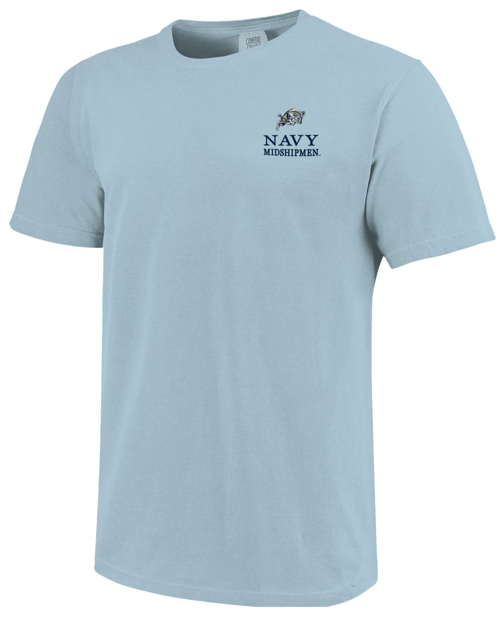 Image One Men's Navy Midshipmen Chambray Mascot 250 T-Shirt product image