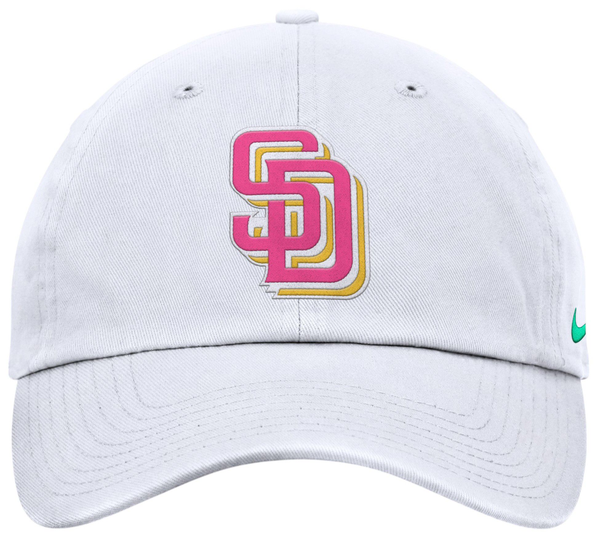 Nike Adult San Diego Padres City Connect White Logo Club Cap product image
