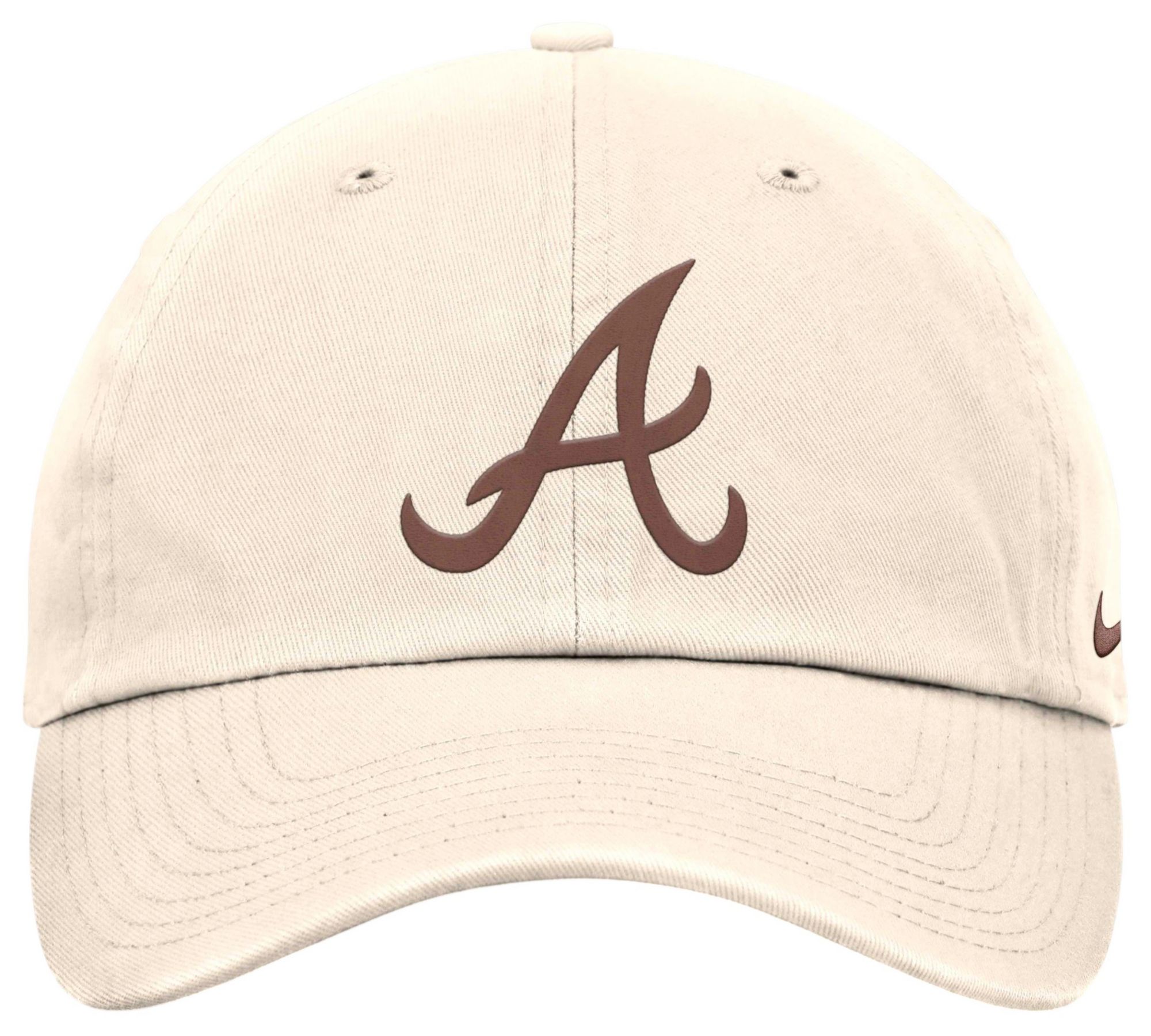 Nike Adult Atlanta Braves Cream Club Adjustable Hat product image