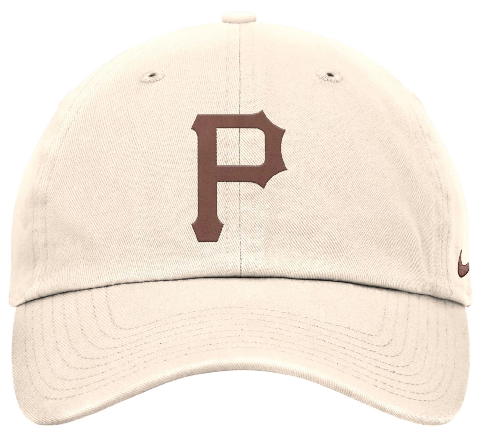 Nike Adult Pittsburgh Pirates Cream Club Adjustable Hat product image