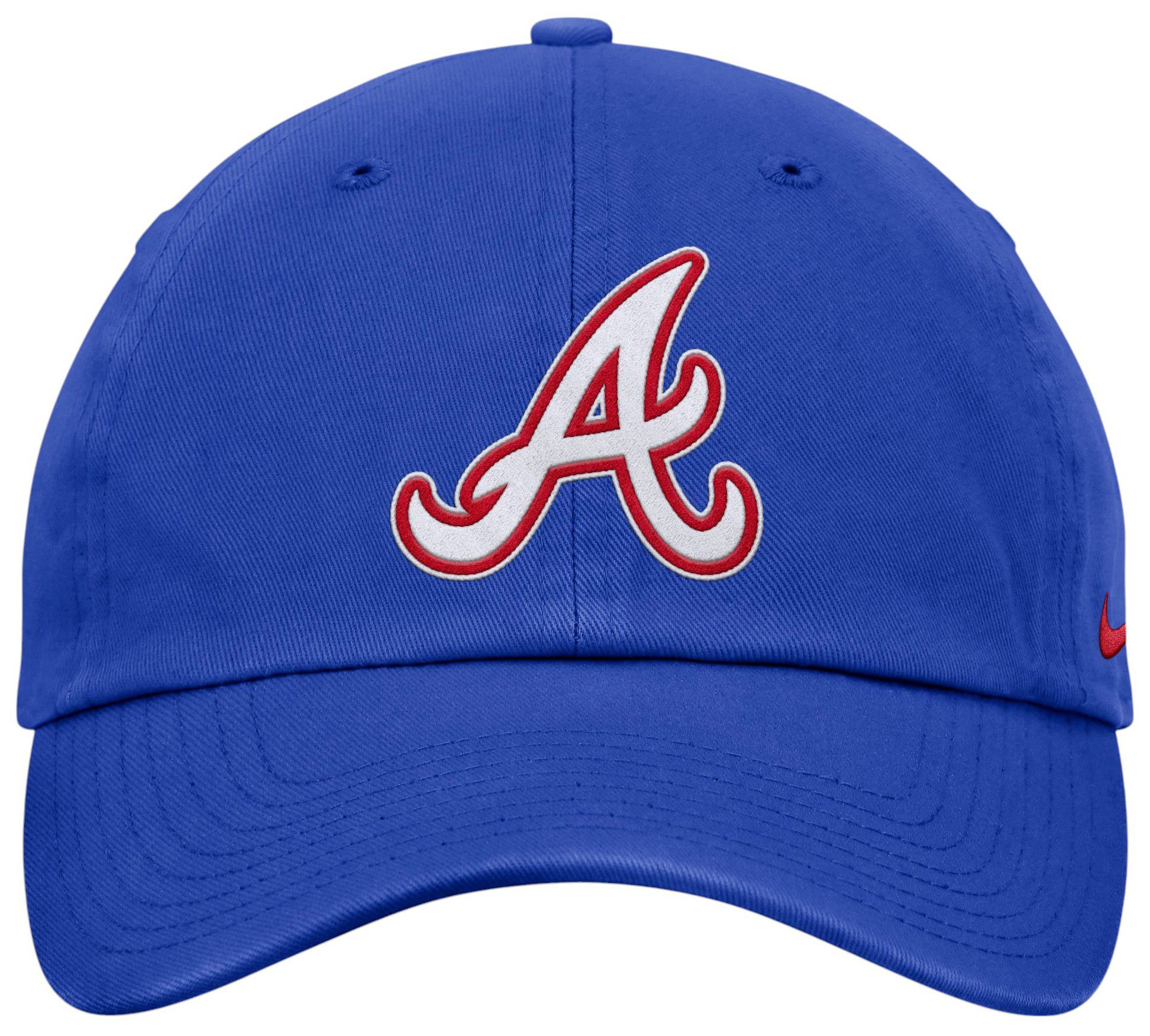Nike Adult Atlanta Braves City Connect Royal Logo Club Cap product image